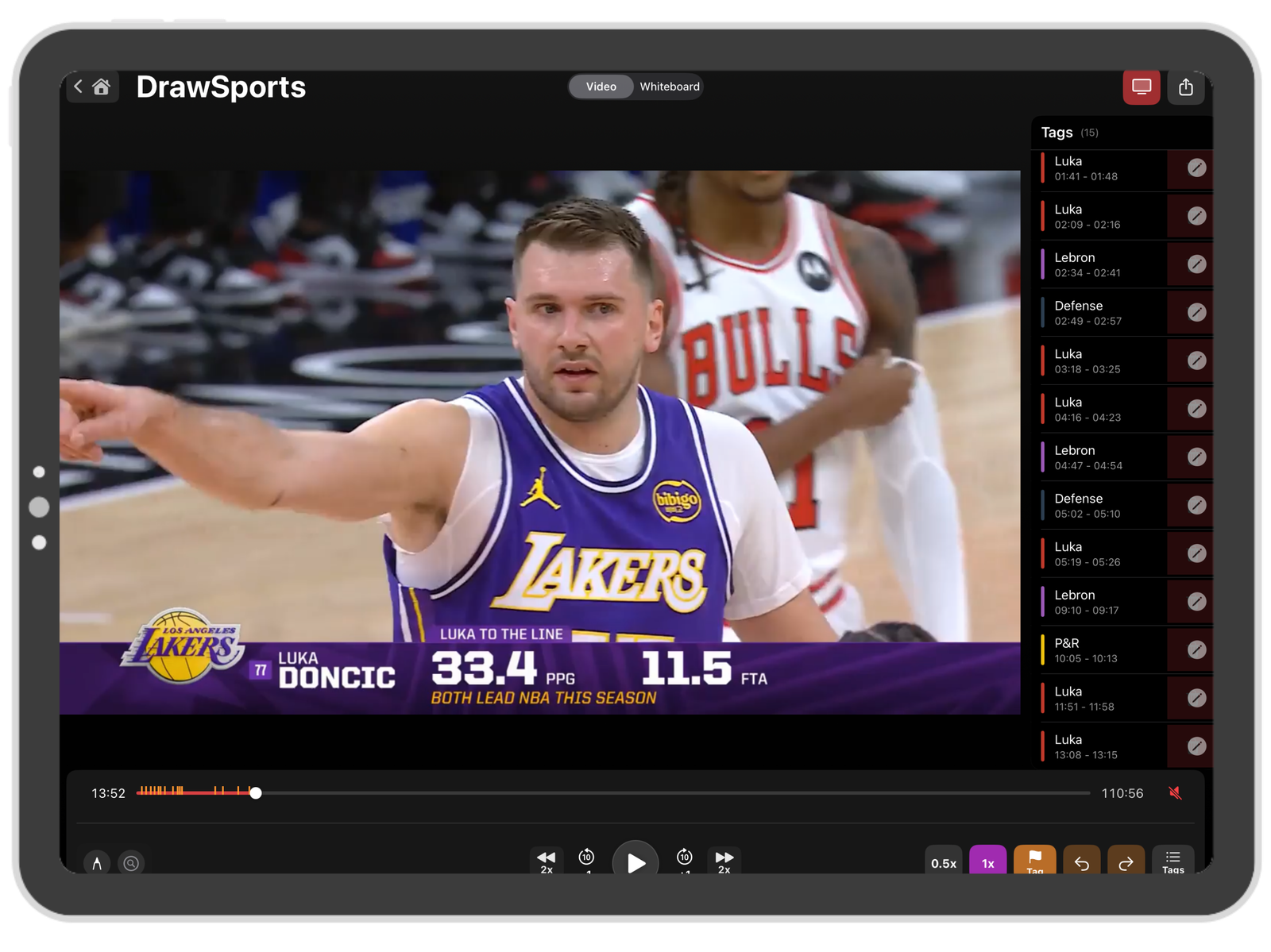 DrawSports - Análisis de video con herramientas de dibujo profesional